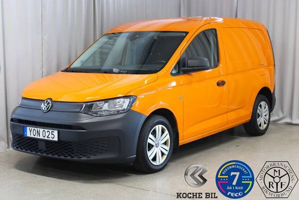 Volkswagen Caddy Cargo 2.0 TDI 122HK, Drag, Orange, S&V-hjul - 2022