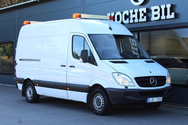 Mercedes Sprinter 316 NGT, Serviceinredning, Drag, Elverk, Kamera - 2010