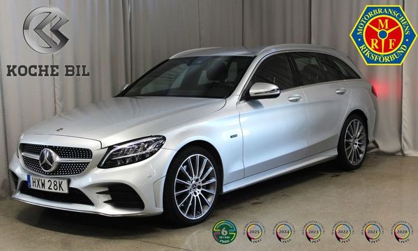 Mercedes C300 de 9G-Tron AMG, Värmare, Burmester - 2020