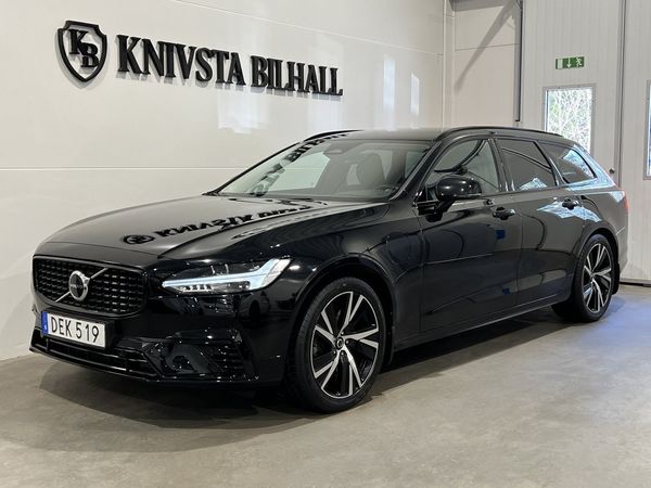 Volvo V90 Recharge T6 AWD Plus Dark Leasbar Drag 350hk - 2023