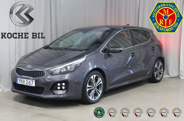 Kia Cee´d 1.6 CRDi DCT GT-Line, M&K-värmare, S&V-hjul - 2017
