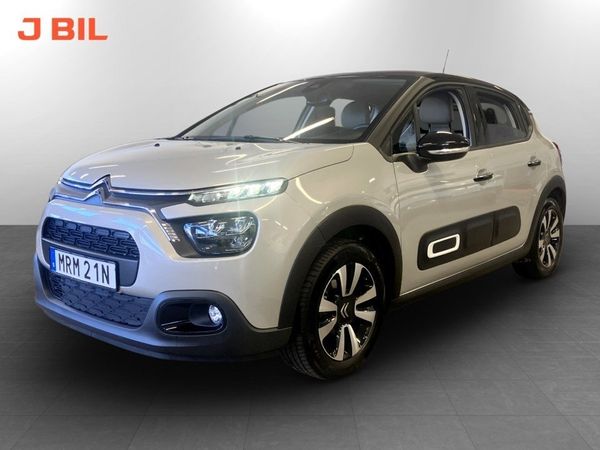Citroen C3 Shine 1.2 PT 110hk Aut EN ÄGARE P-SENSORER BAK - 2024
