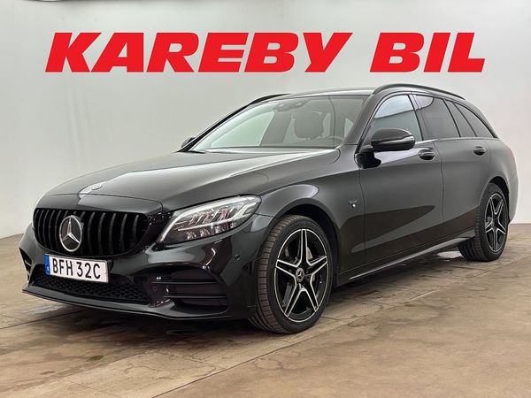 Mercedes C300 T de 9G-Tronic AMG Line B-kamera Navi Drag Nyserv - 2021