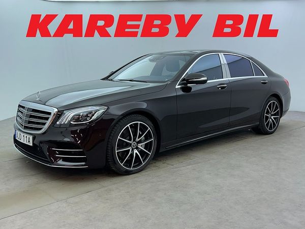 Mercedes S450 L 4MATIC 9G AMG Sport 390hk Se Spec Sv-såld - 2020