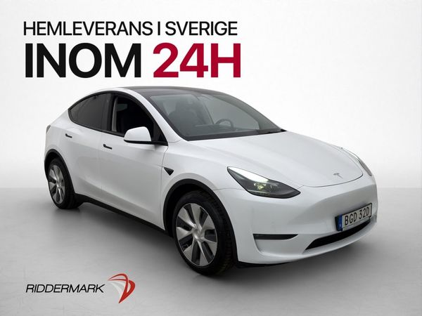 Tesla Model Y Long Range AWD Autopilot Pano En-Brukare MOMS - 2021