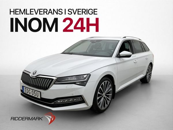 Skoda Superb 1.4 TSI iV L&K Värmare Canton Kamera Skinn Drag - 2022
