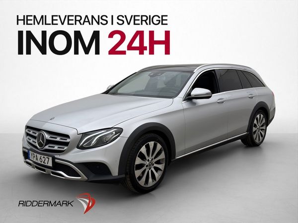 Mercedes E220 d d All-Terrain 4M Drag Pano Kamera Skinn - 2018