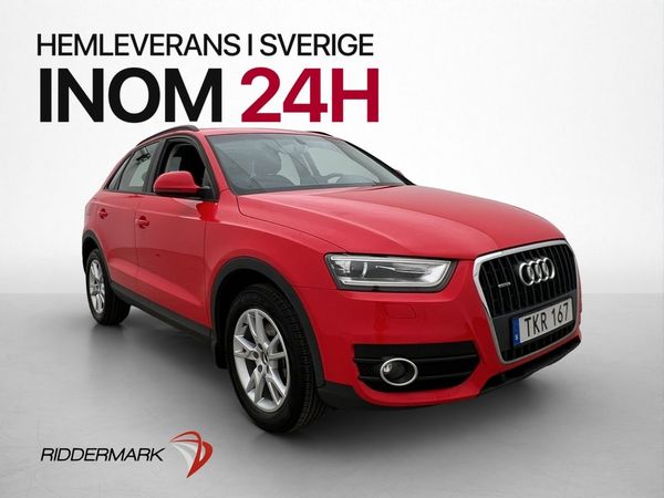 Audi Q3 2.0 TDI Quattro Comfort Bluetooth Drag Två-Brukare - 2014