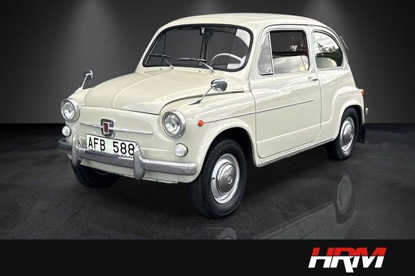 Fiat 600 D Svensksåld - 1965