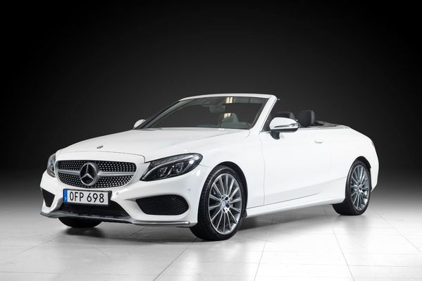 Mercedes C200 Cabriolet 9G-Tronic AMG Line Euro 6 - 2017