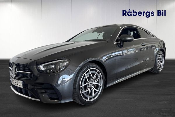 Mercedes E300 Coupé AMG, Adaptiv farthållare, 360-kamera - 2021