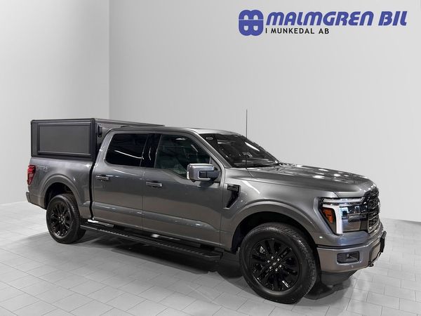 Ford F-150 5.0 V8 Lariat Supercrew Black Ed BOX Släde - 2025