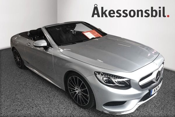 Mercedes S500 Cabriolet 9G-Tronic AMG 455hk Designo - 2017