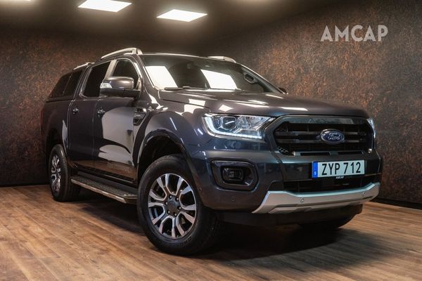 Ford Ranger 2.0 Bi-Turbo 4x4 Wildtrak | MOMS | Kåpa | 3071 kr/mån - 2020