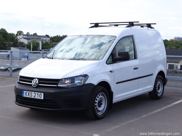 Volkswagen Caddy 1.6 TDI FWD 102hk S/V-hjul Drag Takräcken - 2016