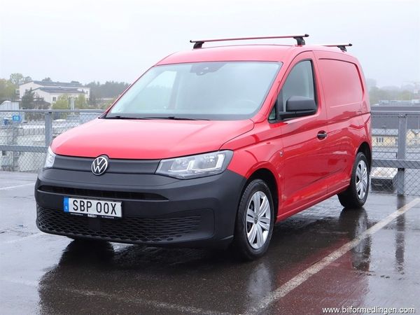 Volkswagen Caddy CARGO 2.0 TDI 122hk S/V-hjul Värmare Moms - 2021