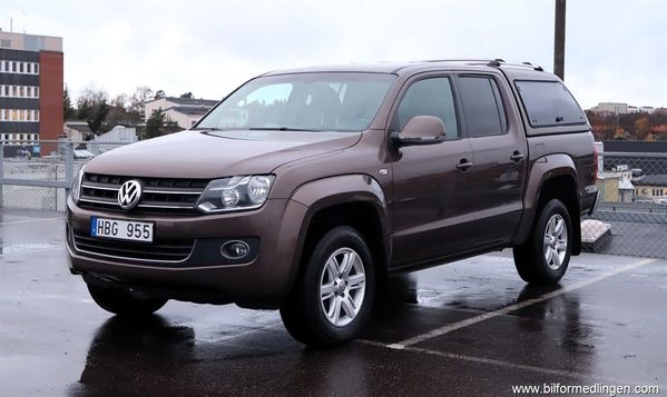 Volkswagen Amarok 2.0 BiTDI 4Motion 180hk S/V-hjul Drag Moms - 2013