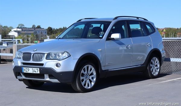 BMW X3 xDrive30d 218hk Navi S/V-hjul Värmare Automat - 2009