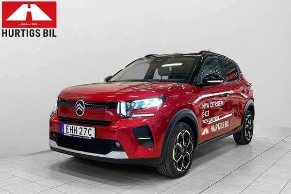Citroen e-C3 ë-C3 Max/44Kw/Privat Leasing från 3700:- Mån/36Mån - 2025