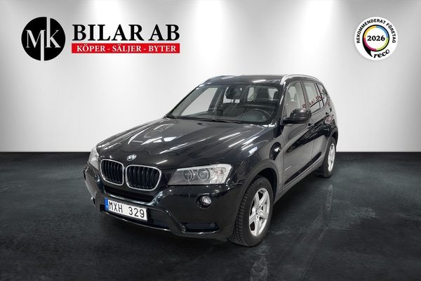 BMW X3 xDrive 20d Steptronic / Räntefritt 0.0% - 2013