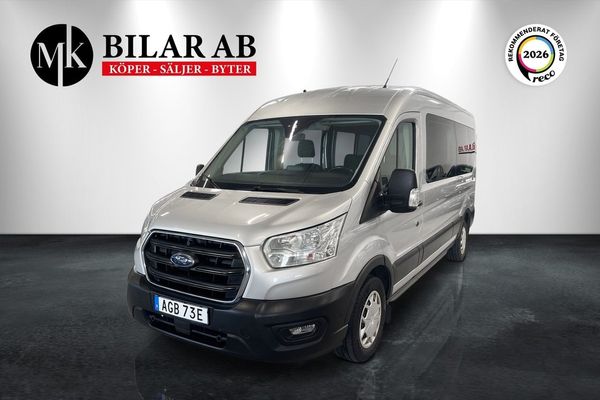 Ford Transit 310 2.0 Ecoblue 8-sits Automat 131 hk - 2020