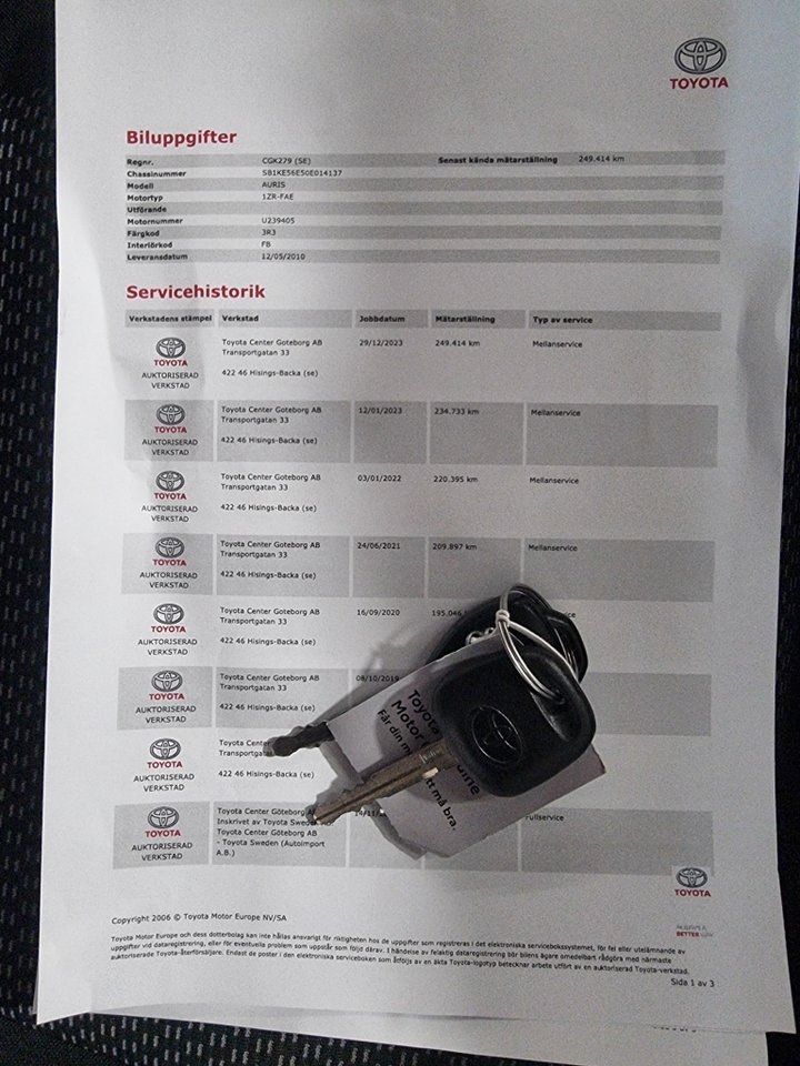 Toyota Auris bild 21