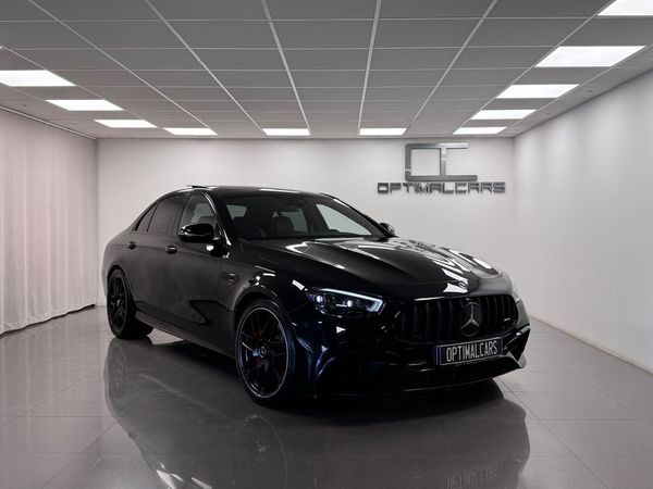 Mercedes E63 AMG S Sedan 4M+ 612HK Black EDT. Pano Burmester SE SPEC* - 2021