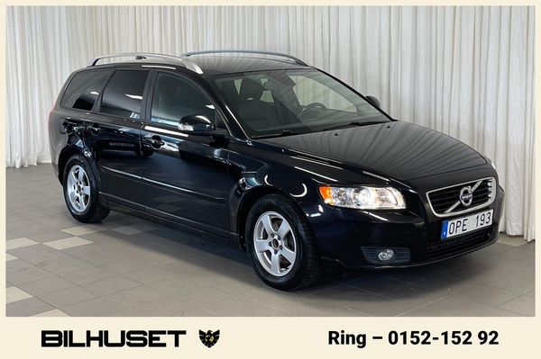 Volvo V50 D2 CLASSIC SKINN DRAG VÄRMARE - 2012