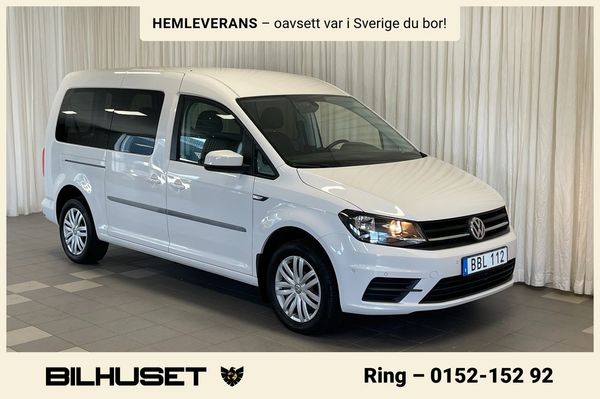 Volkswagen Caddy Maxi Life 7-SITS 2.0 TDI DSG VÄRMARE MOMS/VAT - 2019