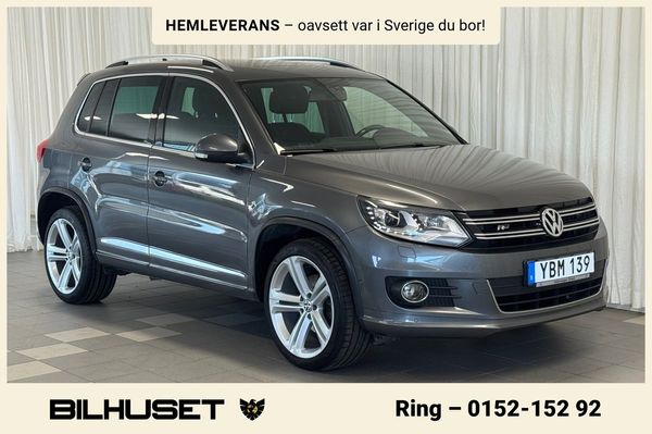 Volkswagen Tiguan 2.0 TDI 4M R-LINE VÄRMARE DRAG PANO - 2016