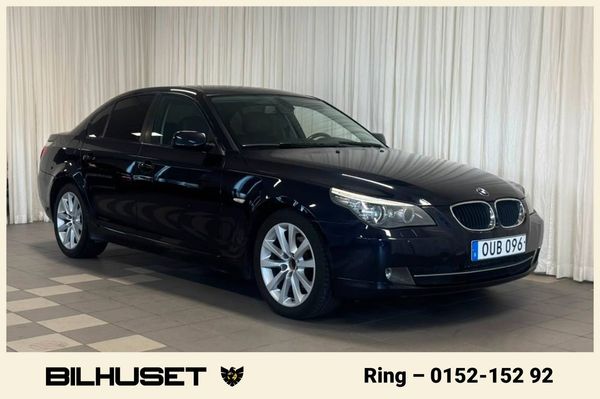 BMW 520 d Sedan NAVI LÄDER LÅGA MIL - 2009