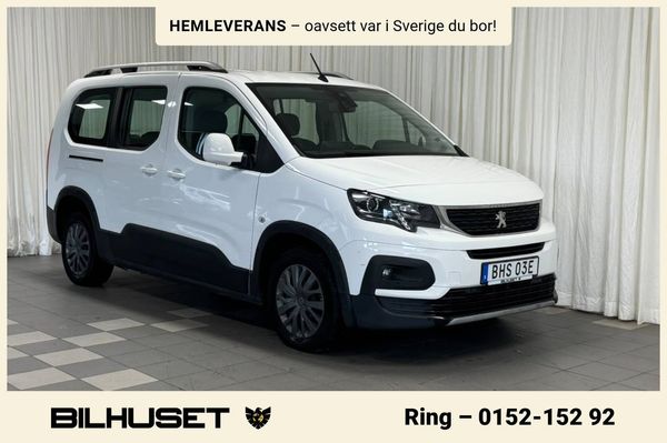 Peugeot Rifter 1.5 AUT DRAG L2 *KAMREM BYTT* MOMS/VAT - 2020