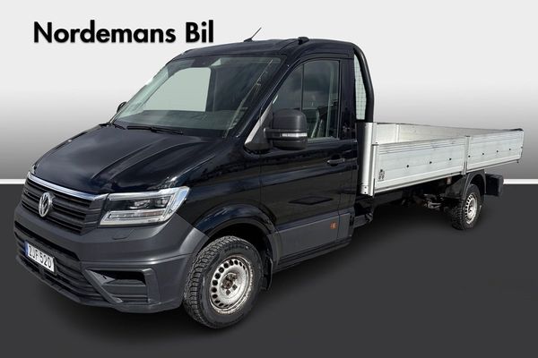 Volkswagen Crafter Skåp kort hjulbas EH 177hk man 4m 4480 Flak - 2018