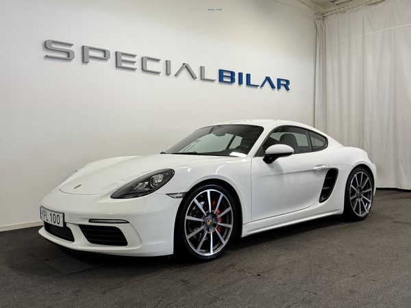 Porsche 718 Cayman S PDK Sport Chrono Sportavgas 350hk - 2018