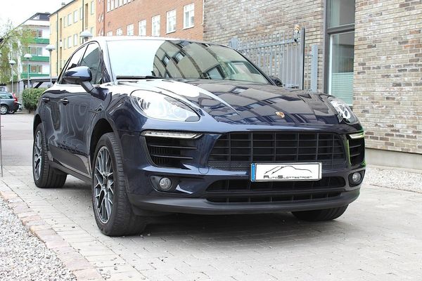 Porsche Macan S 340hk Eu6 Sv-såld / 14-vägs / Ljust läder - 2018