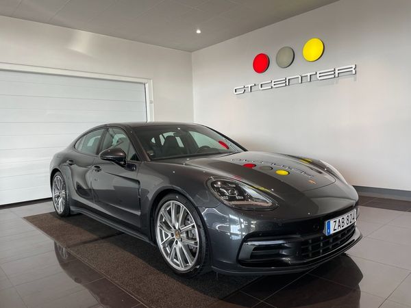 Porsche Panamera 4 Få ägare Panorama Luftfjädring Kamera Drag - 2018