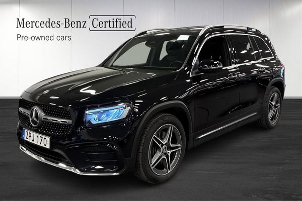 Mercedes GLB220 d d 4MATIC AMG Panorama Dragkrok Panelbelysning - 2025