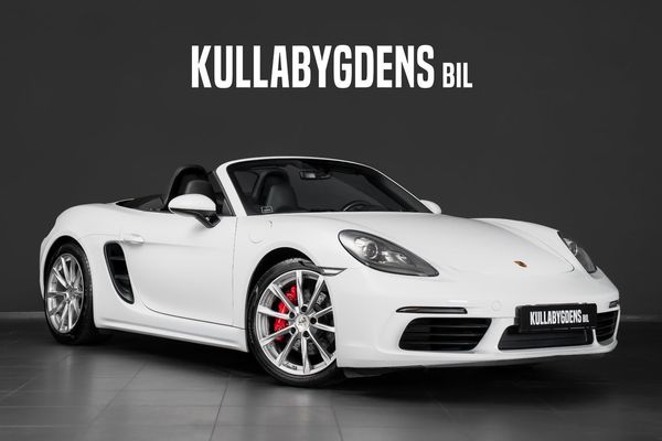 Porsche 718 Boxster S PDK |Farthållare|Delläder/Alcantara klädsel| - 2017