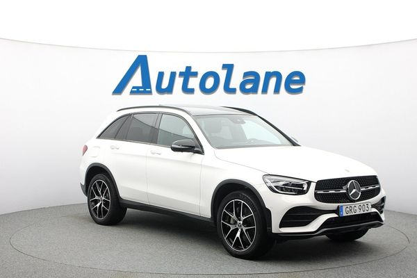 Mercedes GLC300 de de 4M AMG, Panorama, 360°, Night, Dragkrok 306hk - 2022