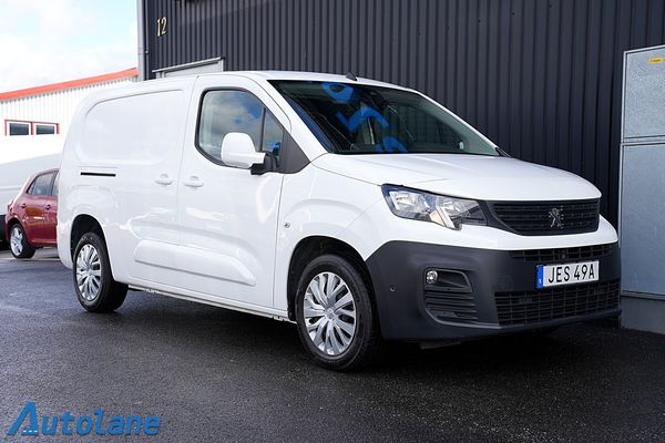 Peugeot Partner Utökad Last 1.5 130, Kamera, Värmare, Dragkrok 130hk - 2019