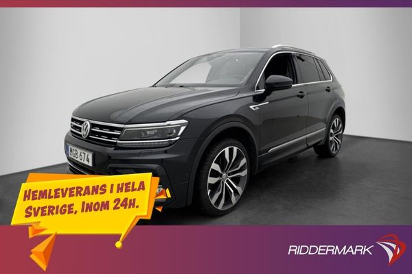 Volkswagen Tiguan 4M R-Line Cockpit D-Värm Pano Kamera Drag - 2017
