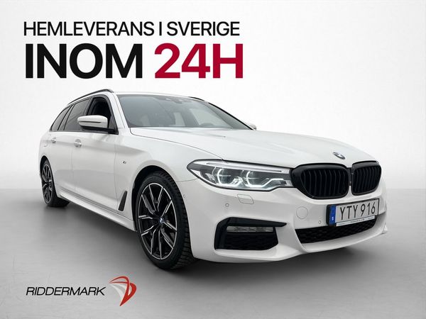 BMW 540 d xDrive Innovation H/K Pano D-Värm 360° HuD Skinn - 2018
