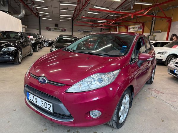 Ford Fiesta 5-dörrar 1.25 Titanium Euro 5 - 2012