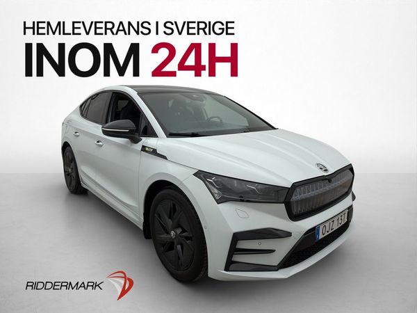 Skoda Enyaq Coupé RS AWD Pano 360° Värmare Skinn Drag Moms - 2023
