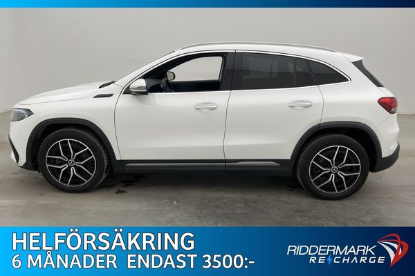 Mercedes EQA350 4M AMG Wide Skinn Kamera Drag - 2022