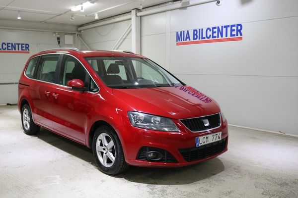 Seat Alhambra 2.0 TDI 7sits / AppCarplay /Ny Kamrem / Ny Svänghjul - 2011