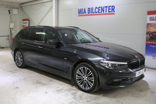 BMW 520 d xDrive Sport Line / Shadow night med svarta listor - 2018