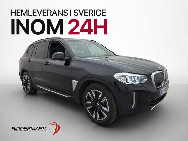 BMW iX3 286hk Charged Pano MOMS Leasing Adptv-fjädring - 2021