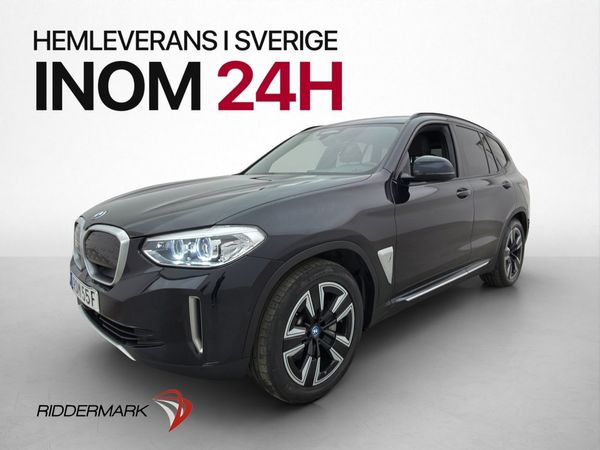 BMW iX3 286hk Charged Pano MOMS Leasing Adptv-fjädring - 2021