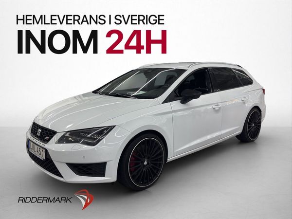 Seat Leon ST 280hk Cupra Halvskinn M/K-Värmare Navi P-Sens - 2015